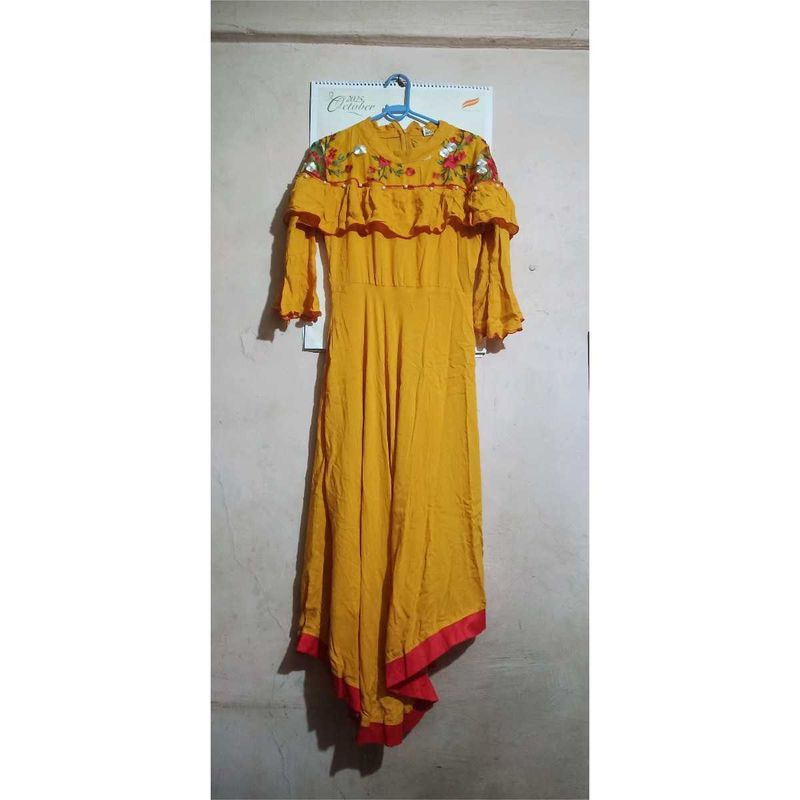 Floral Embroidered Dress