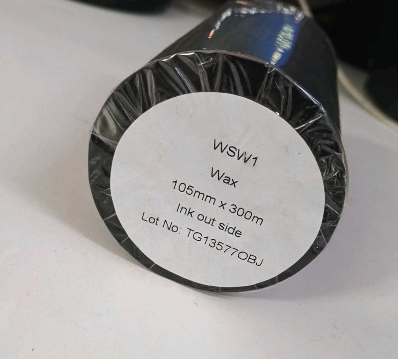 WSW1 Wax Ink Barcode Carbon Roll