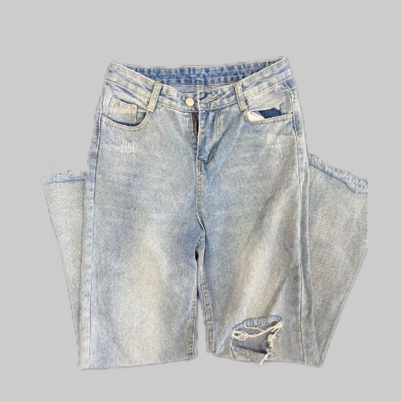 Ribbed jeans