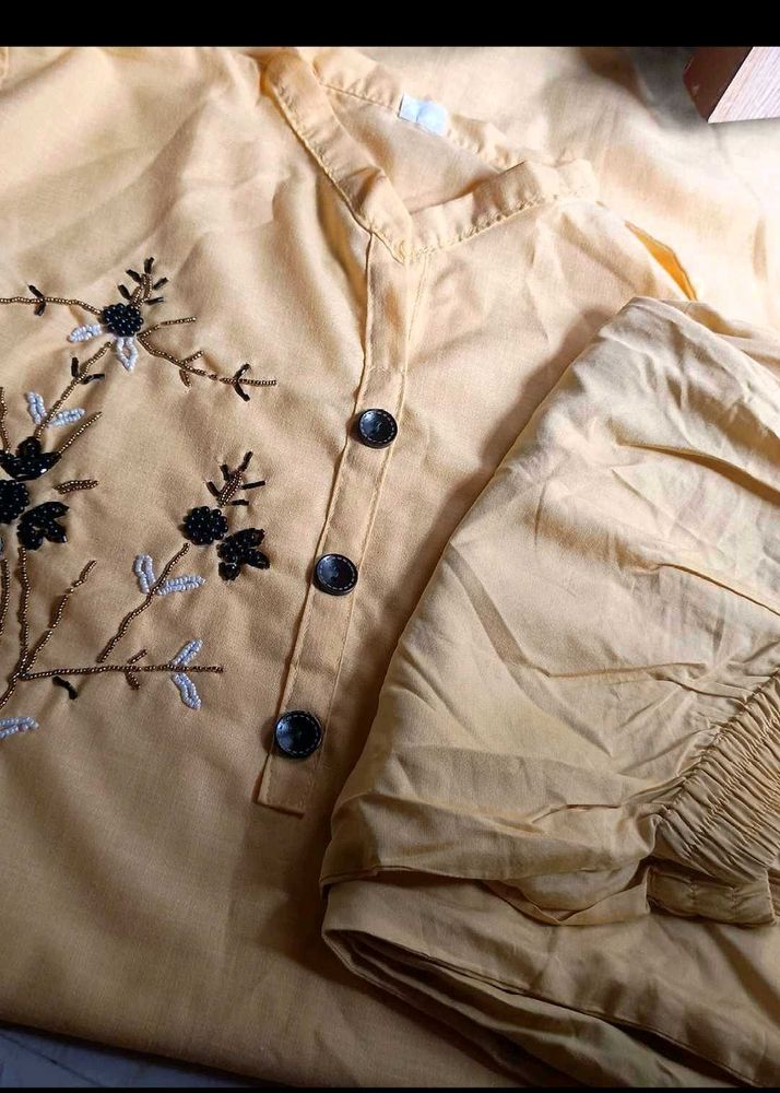 Embroidered Kurta Set