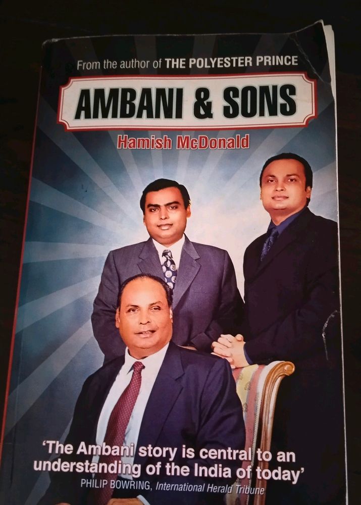 AMBANI &amp; SONS BOOK JOURNEY 📚