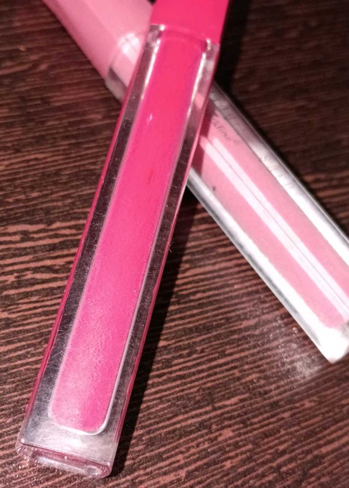 Nude Pink And Cherry Red Liquid Lipstick