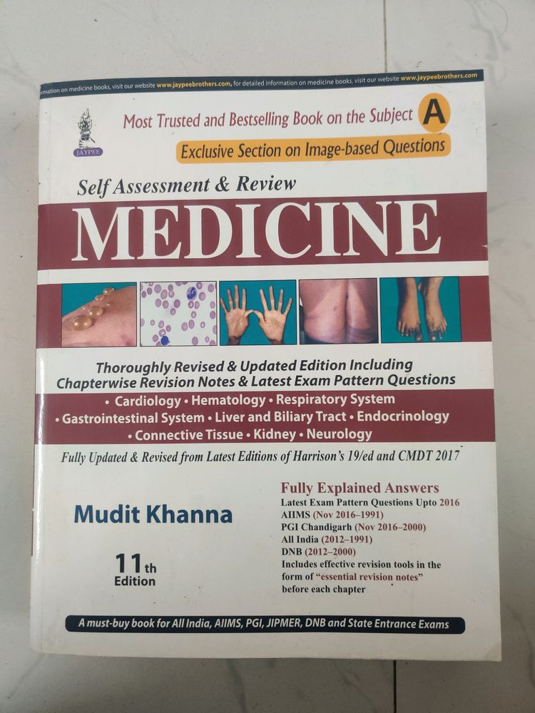 Mudit Khanna Medicine Neet pg Prep Book