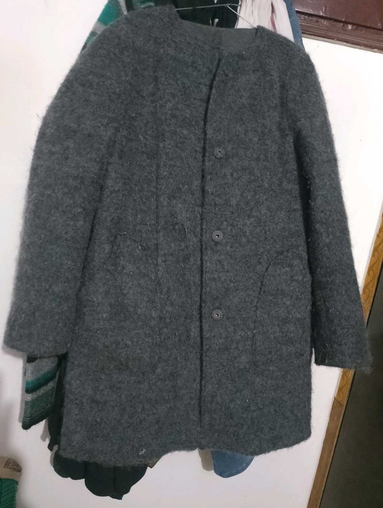 beautiful woman long coat