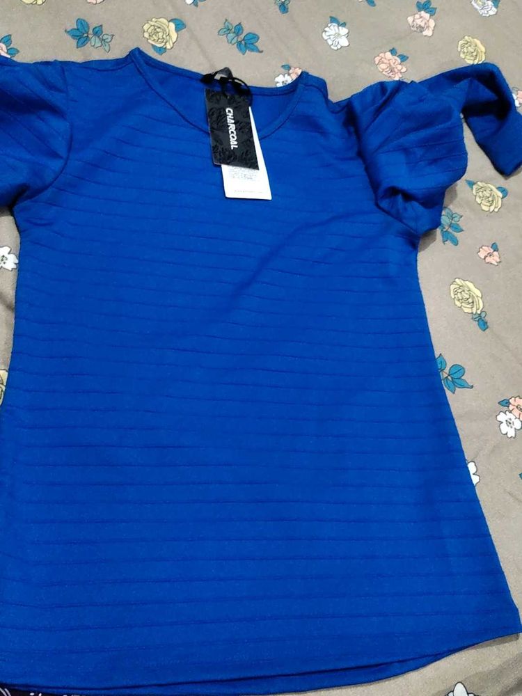 Top Bust 32/32 Fitted New Size S Balloon )sleeves