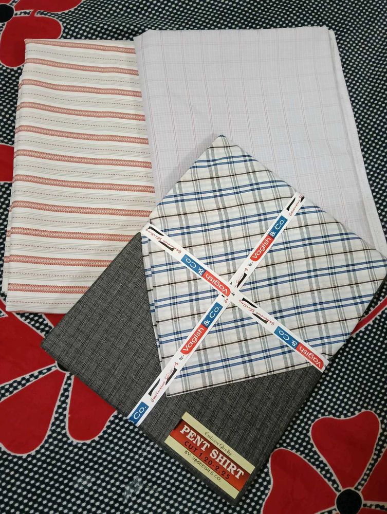 Vogish &amp; Co. Shirt &amp; Pant Fabric Set