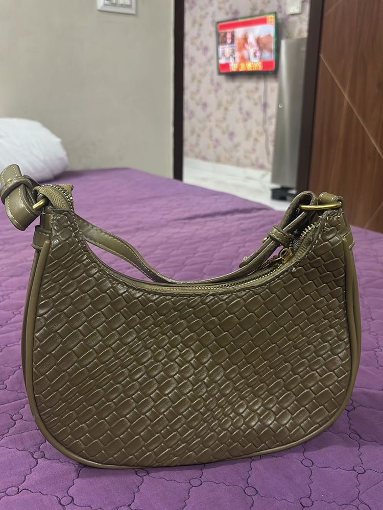 Olive Green  Shoulder Bag