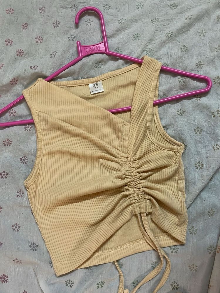 Asymmetrical Crop Top