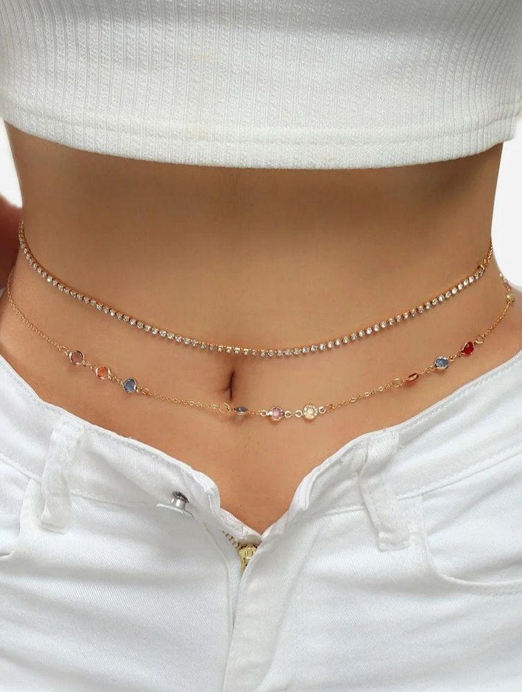 Savana By Urbanic Waist Chain Gold