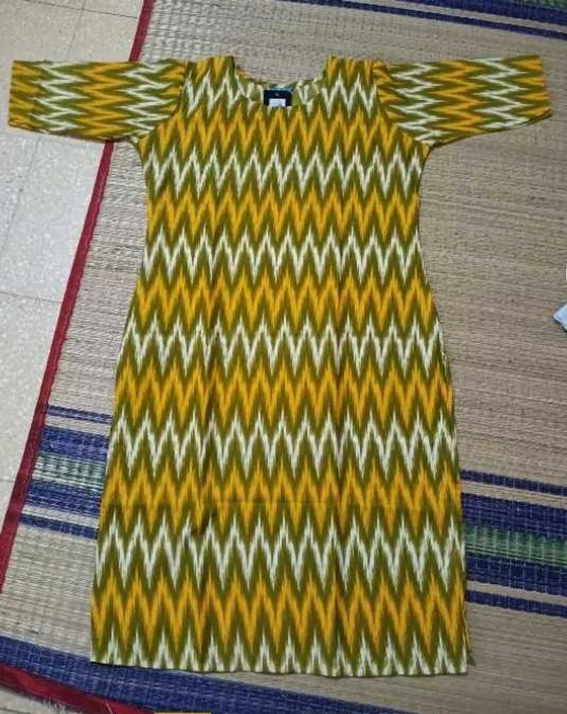 ZIGZAG PATTERN KURTA💛