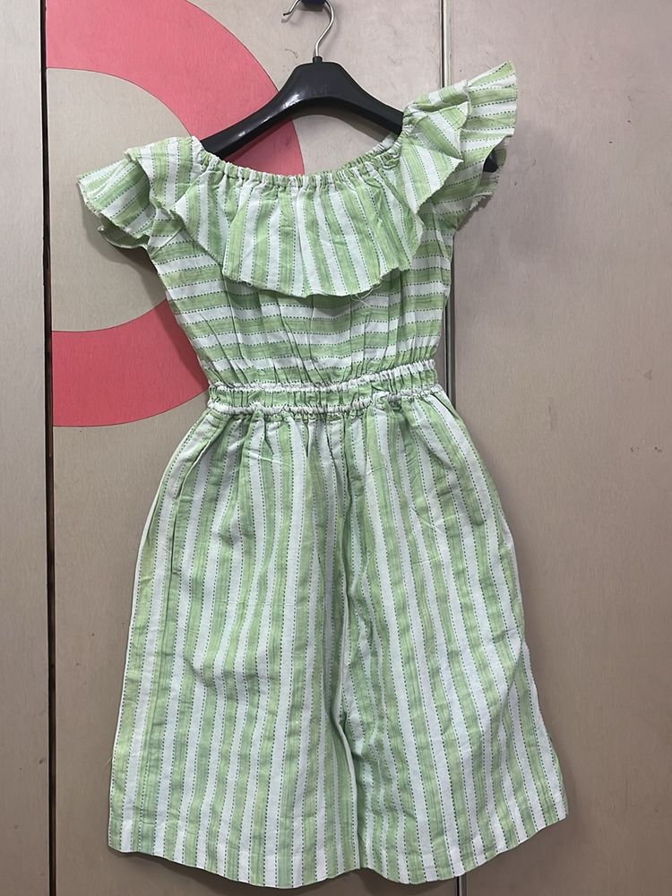 Off-shoulder Cute Playsuit