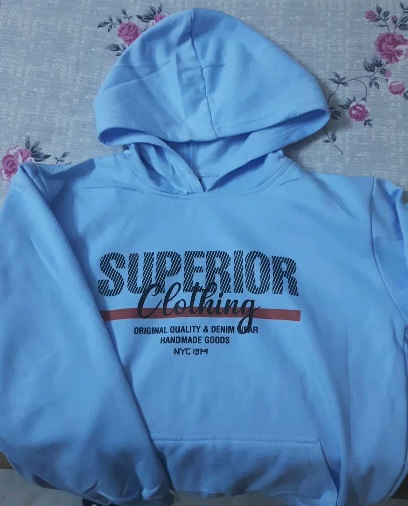 Blue Hoodie