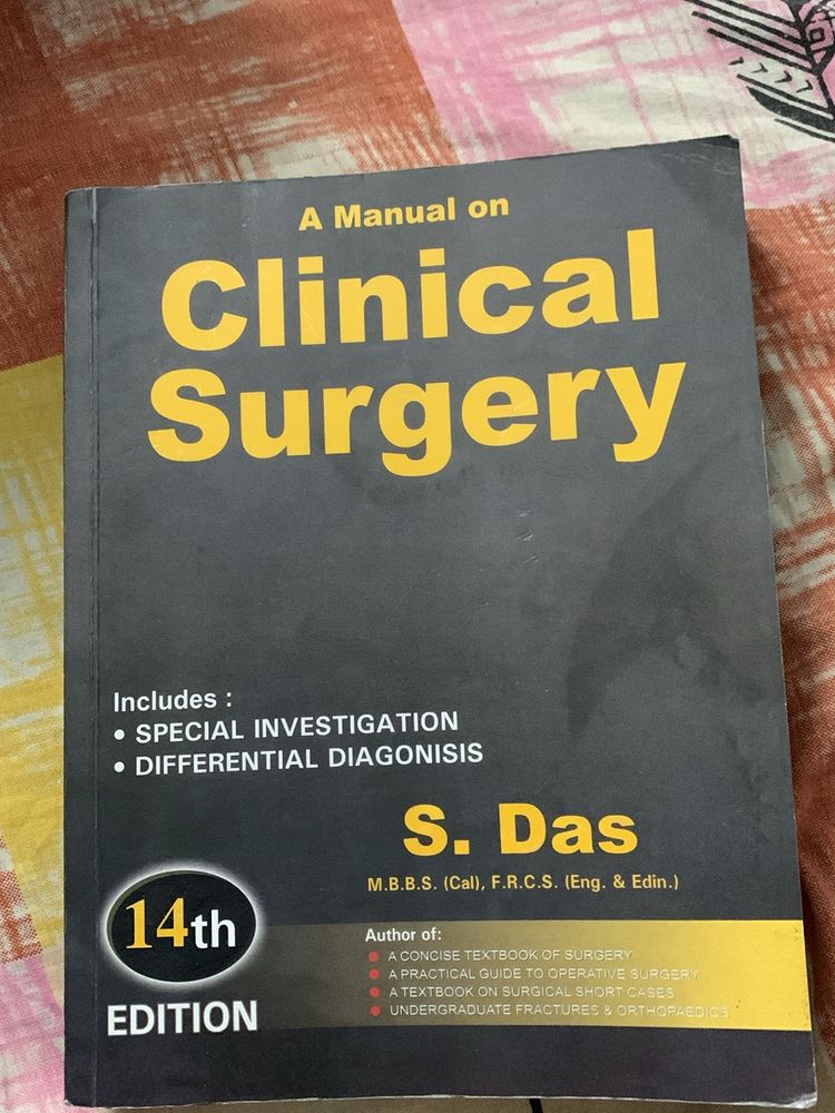 Clinical Surgery Book( Medical Book)