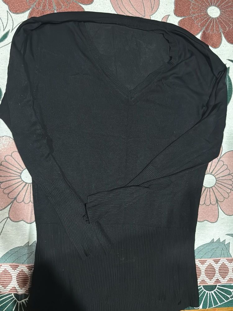 Black sweater