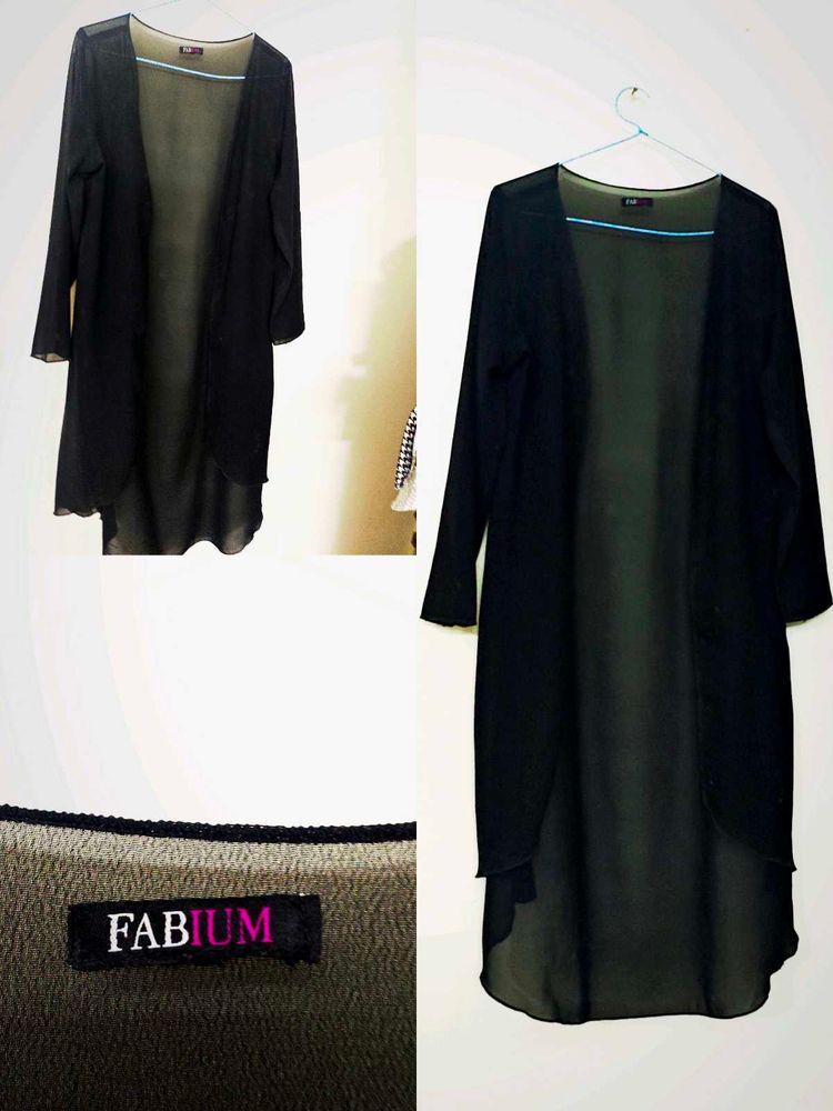 Black Sheer Shrug
