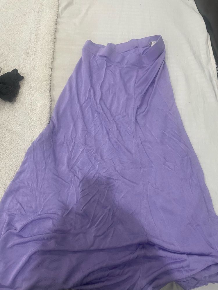Purple Ethnic Skirt