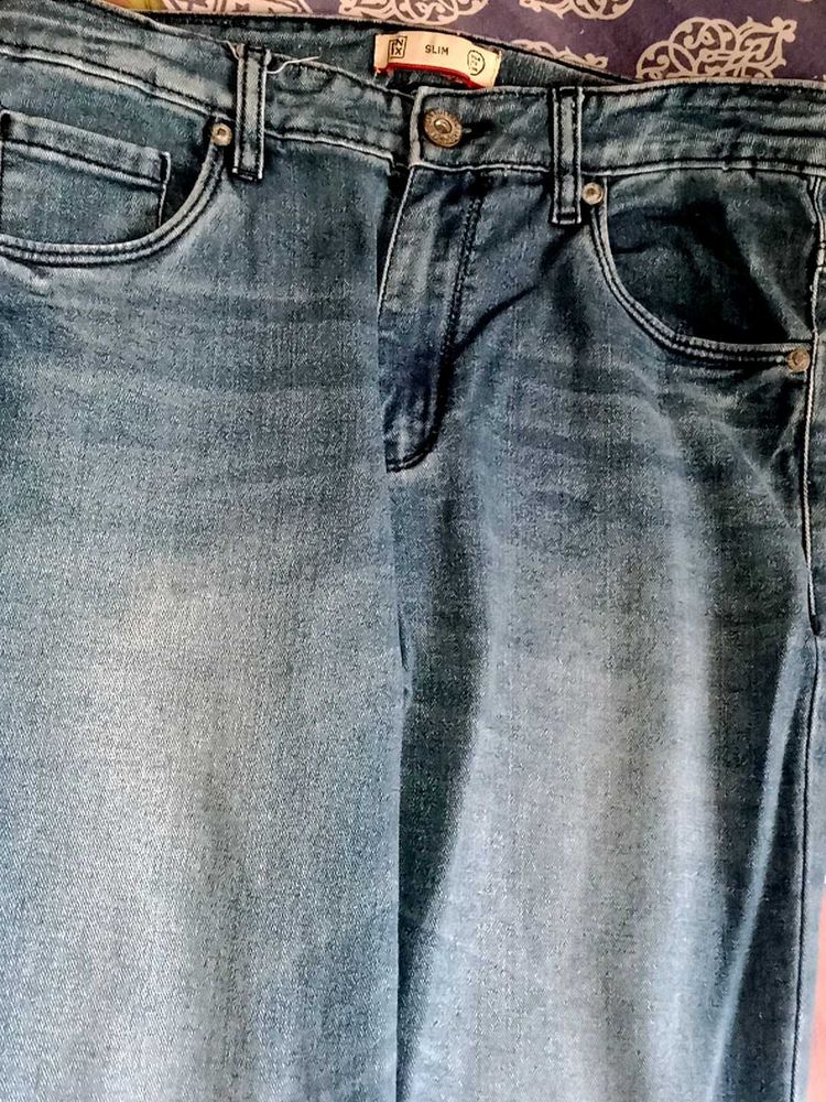 Slim Fit Denim Jeans