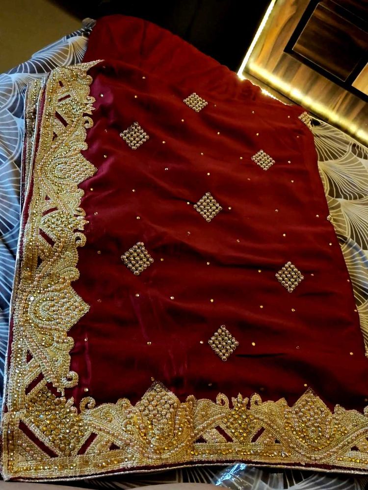 Handwork Heavy Saree