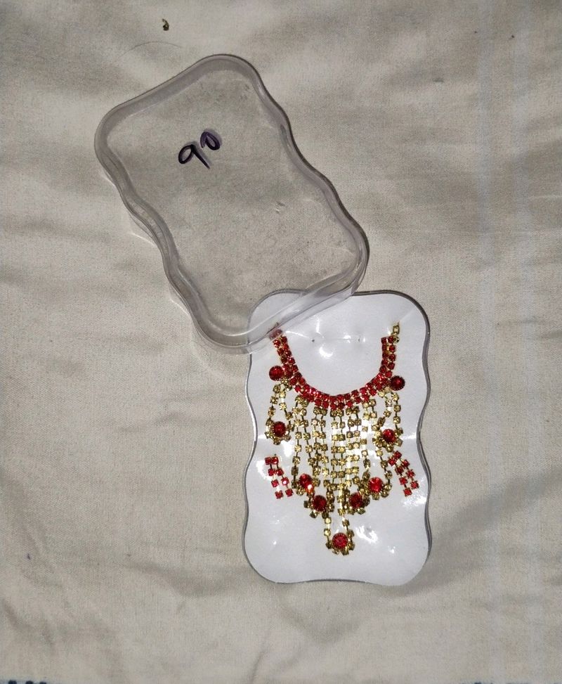 A Beautiful Neck Set with Free Gifts 🎁