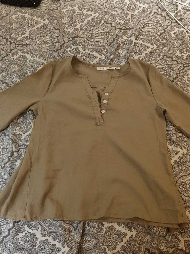 Casual Beige Shirt