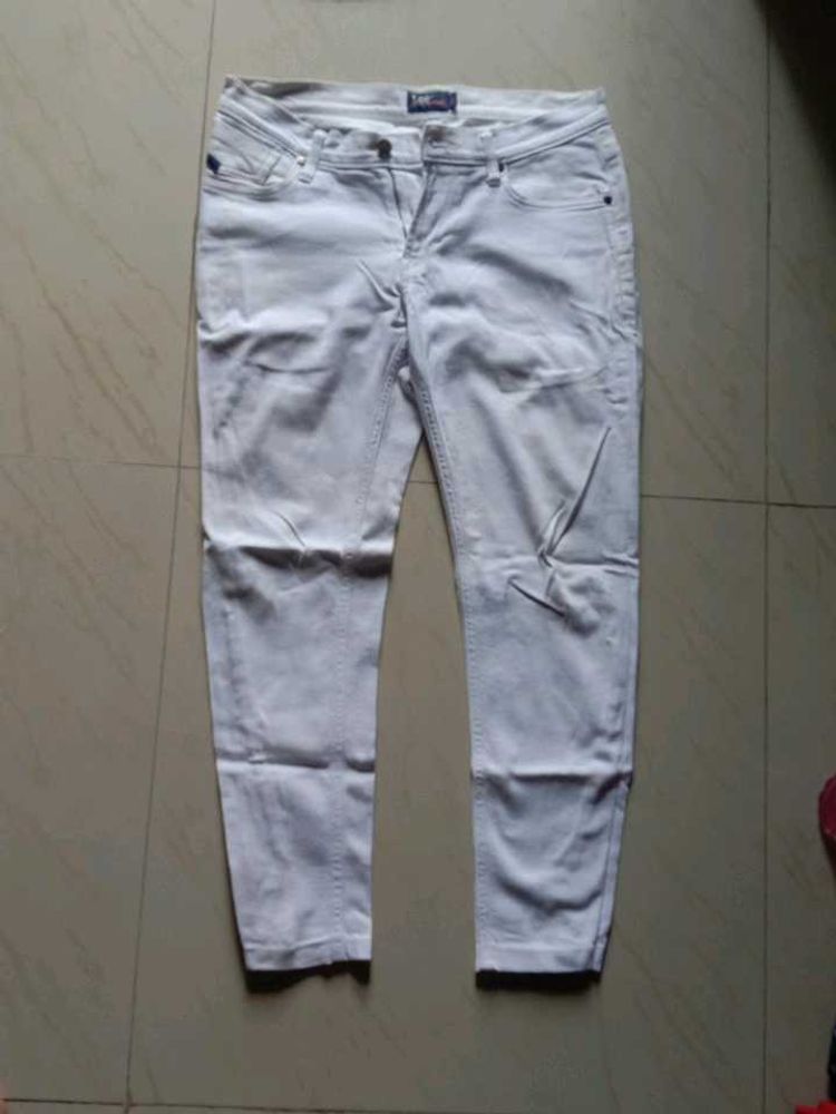 White Denim Jeans
