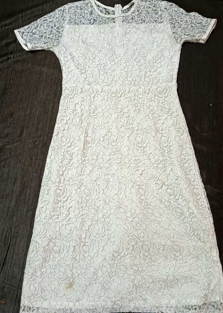 White Lace Dress