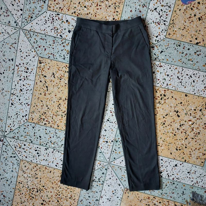 Black Korean Trouser For Women