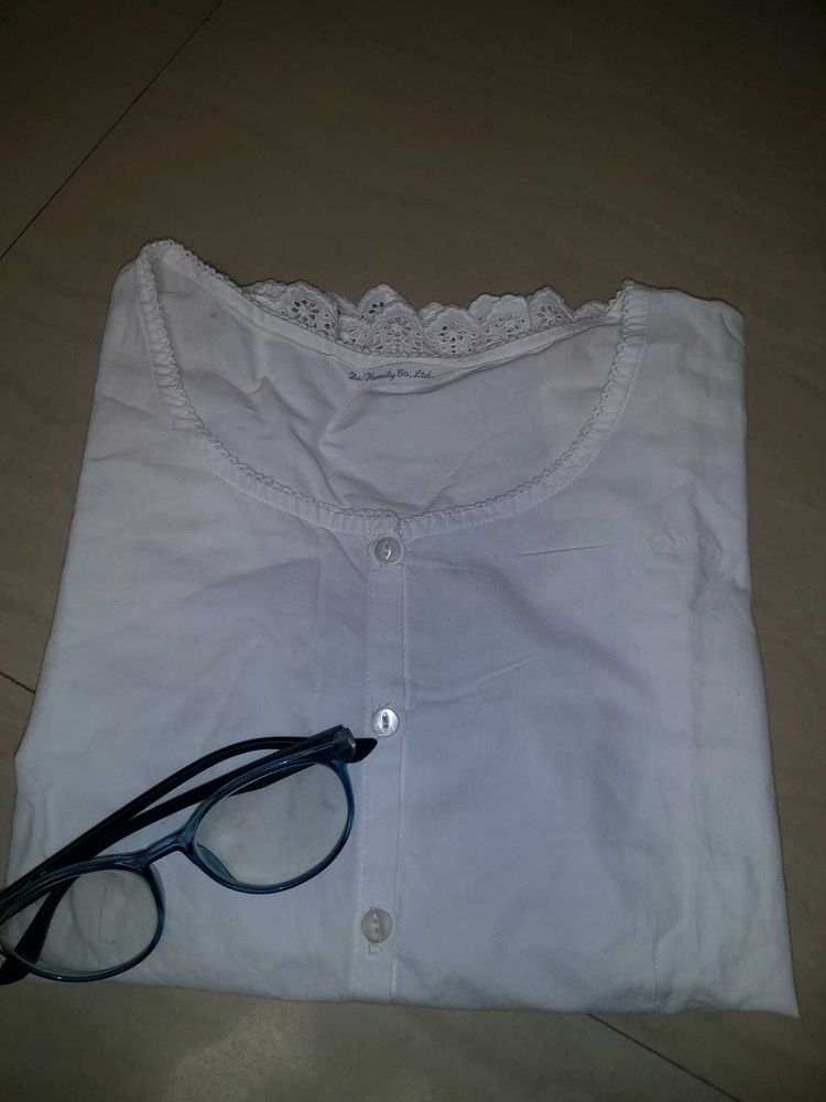 White Beautiful Top