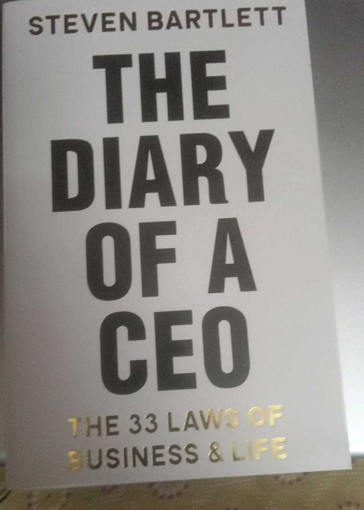 The Diary of a CEO by Steven Bartlett