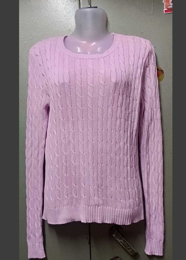 Lavender Knit Sweater
