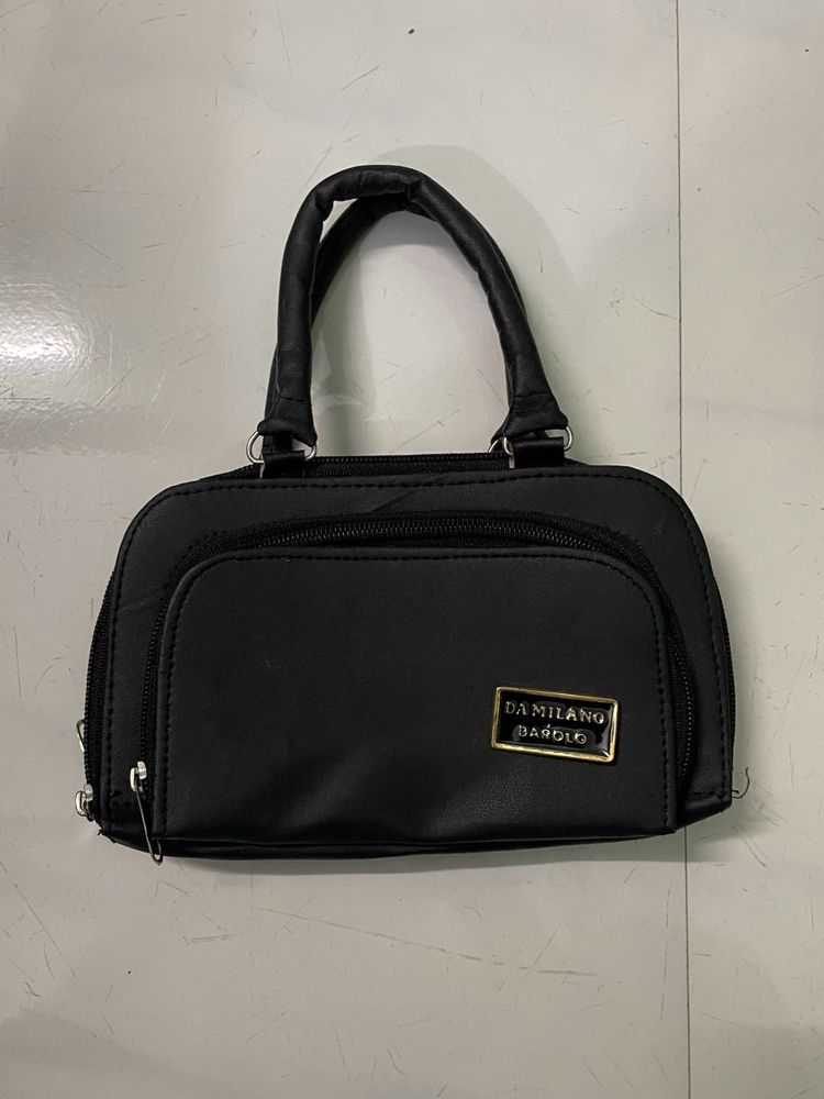 Black Da Milano Handbag