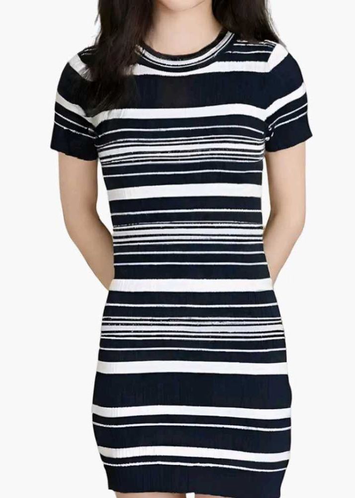 Striped Bodycon Dress
