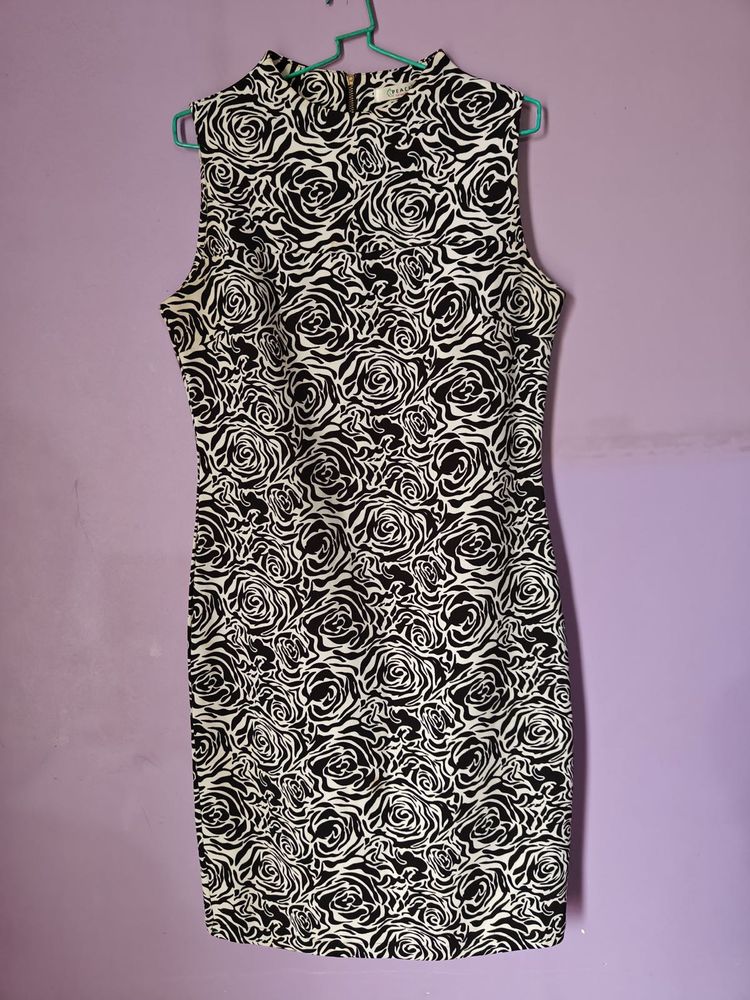 Chic Black &amp; White Dress