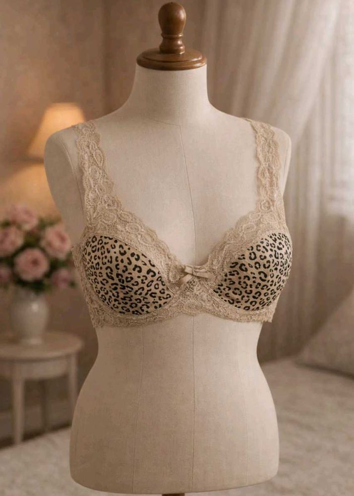 🇳🇿💫🎀Leopard Print Lace Bra