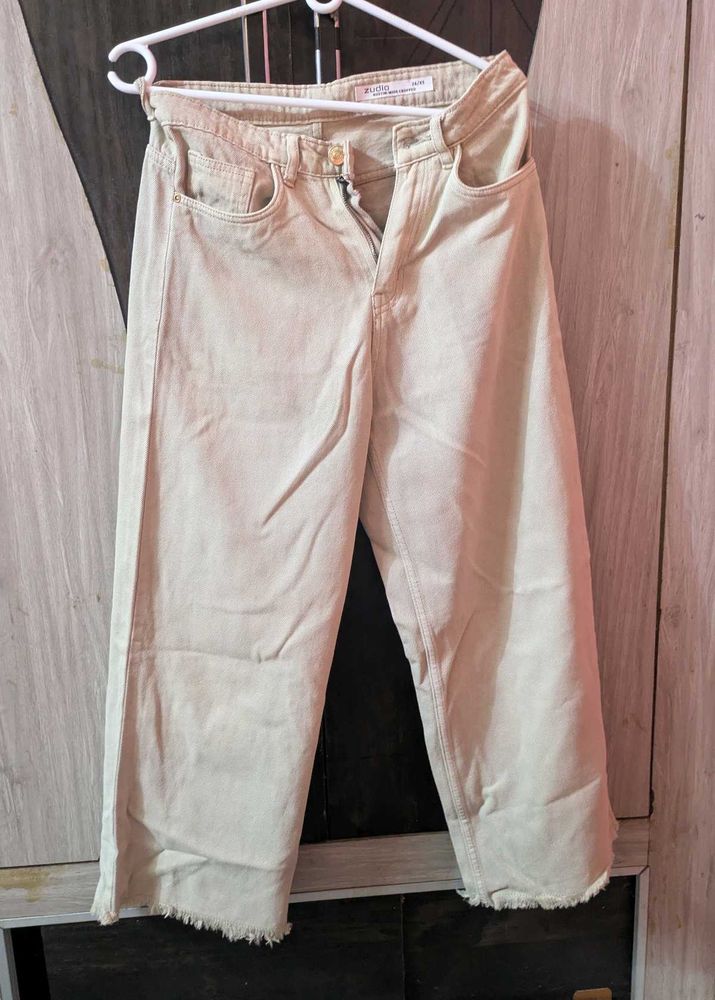 Zara Beige Culottes