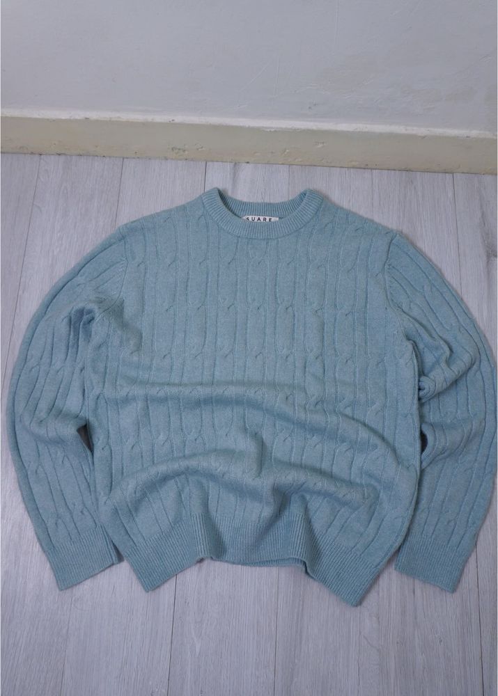 Light Blue Knit Sweater