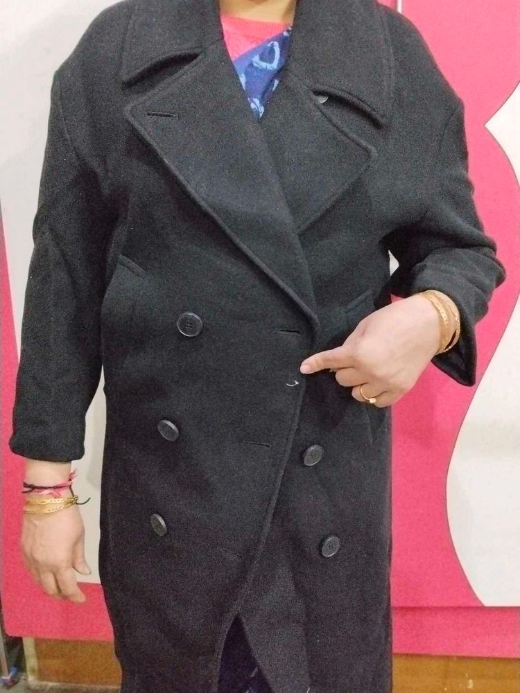 Black Long Coat 🧥