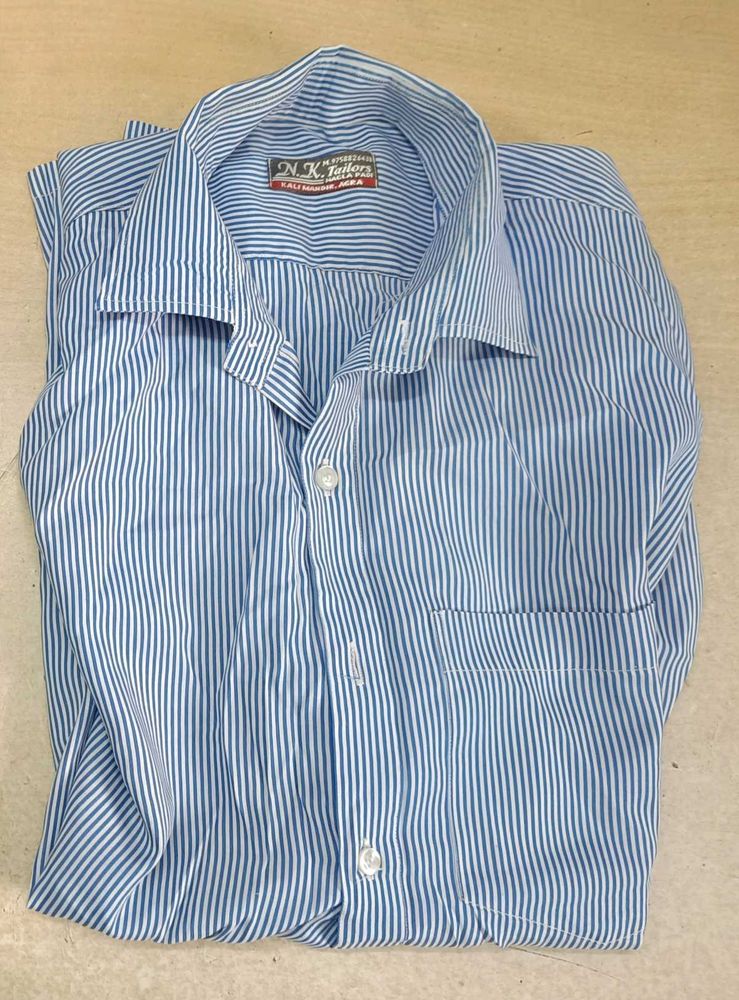Striped Button Down Shirt
