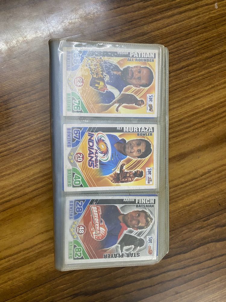 Cricket Attax File Of 150 Cards