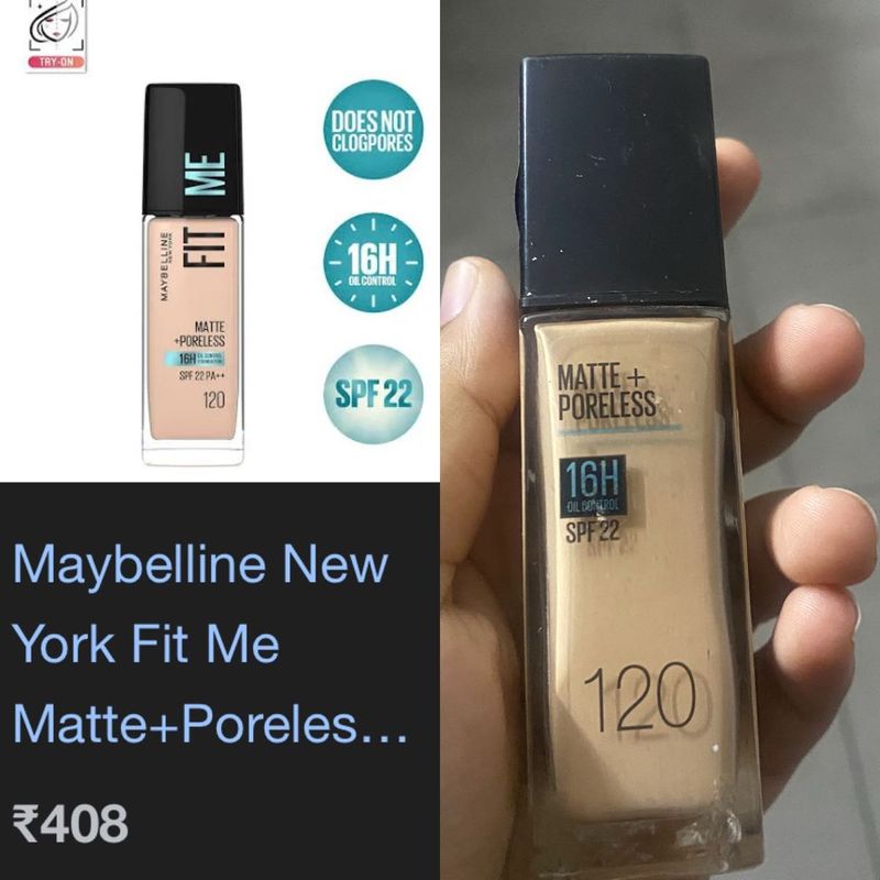 Maybelline New York Fit Me Matte + Poreless Liquid
