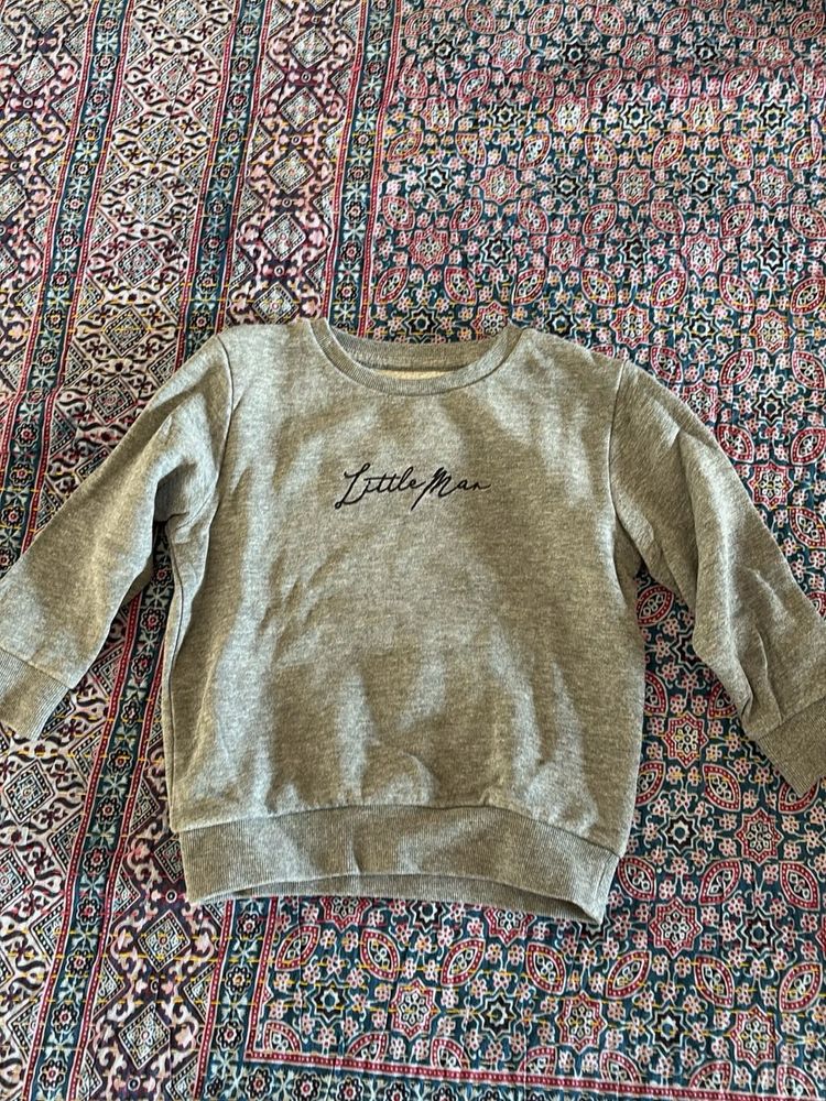 Cute &#39;Little Man&#39; Sweatshirt