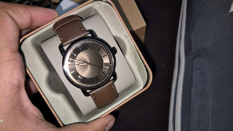 Fossil Brown Leather Watch