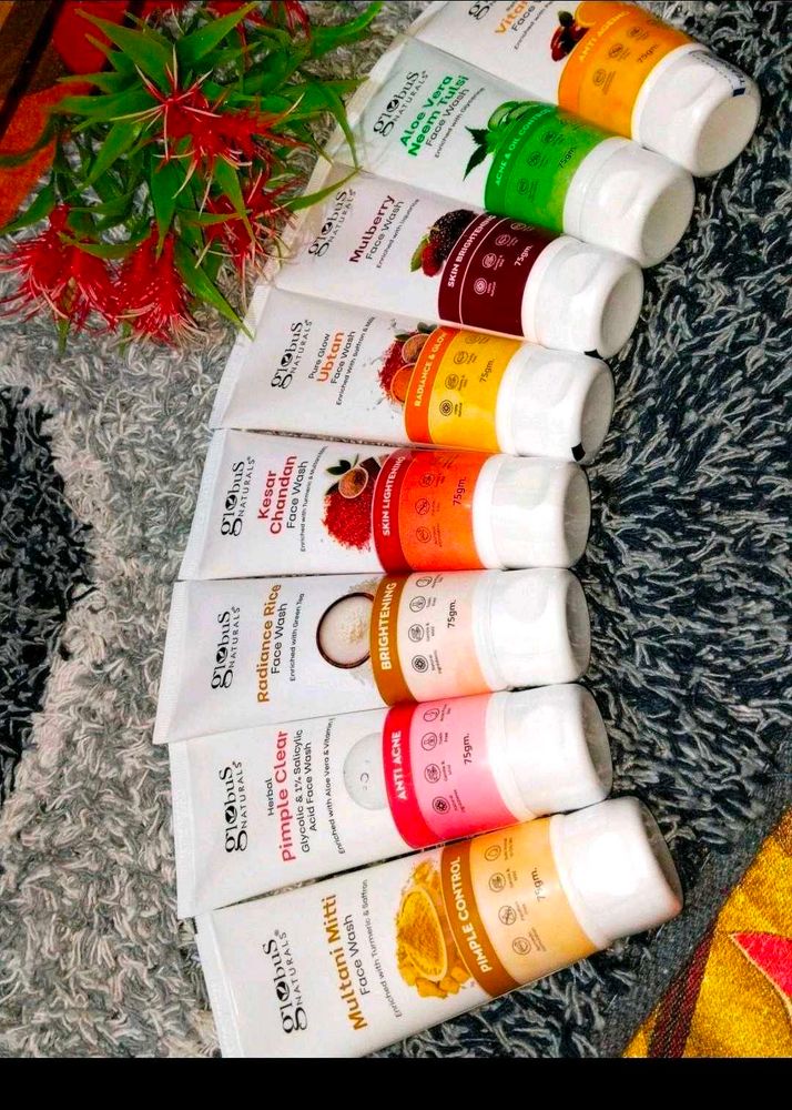 🤩8pcs Globus Facewash Combo
