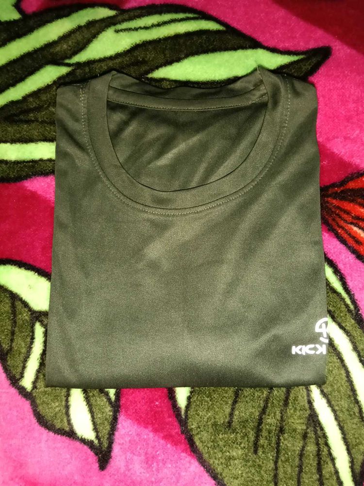 Olive Green Kick T-Shirt