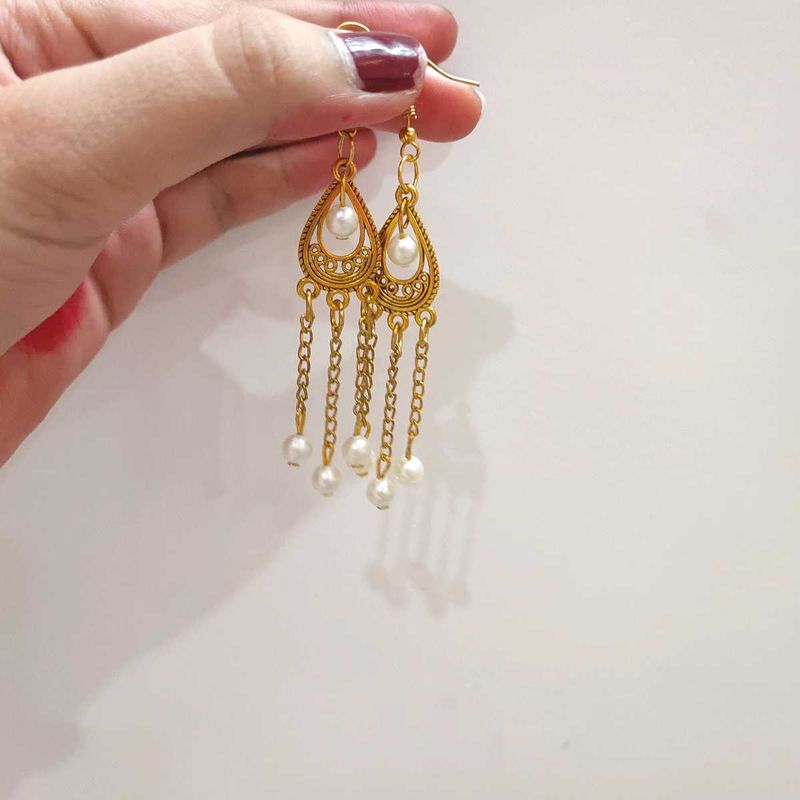 Golden Celestial Earrings