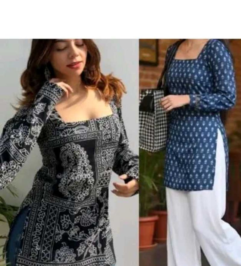 Stylish Printed Women's Kurta