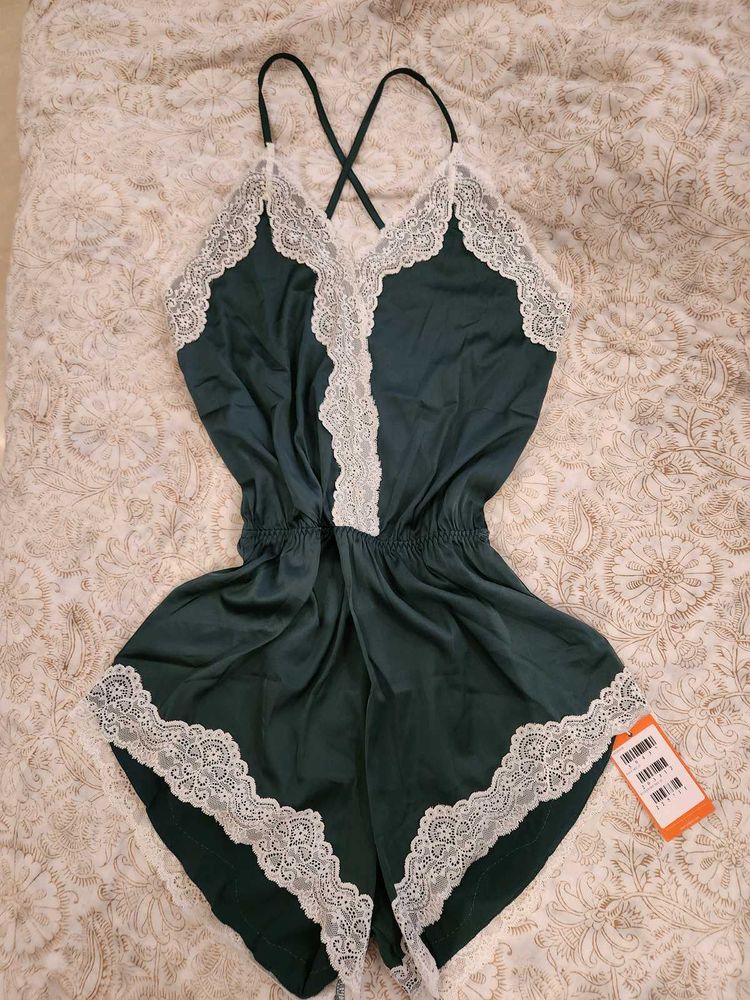 💚SEXY EMERALD PLAYSUIT💚