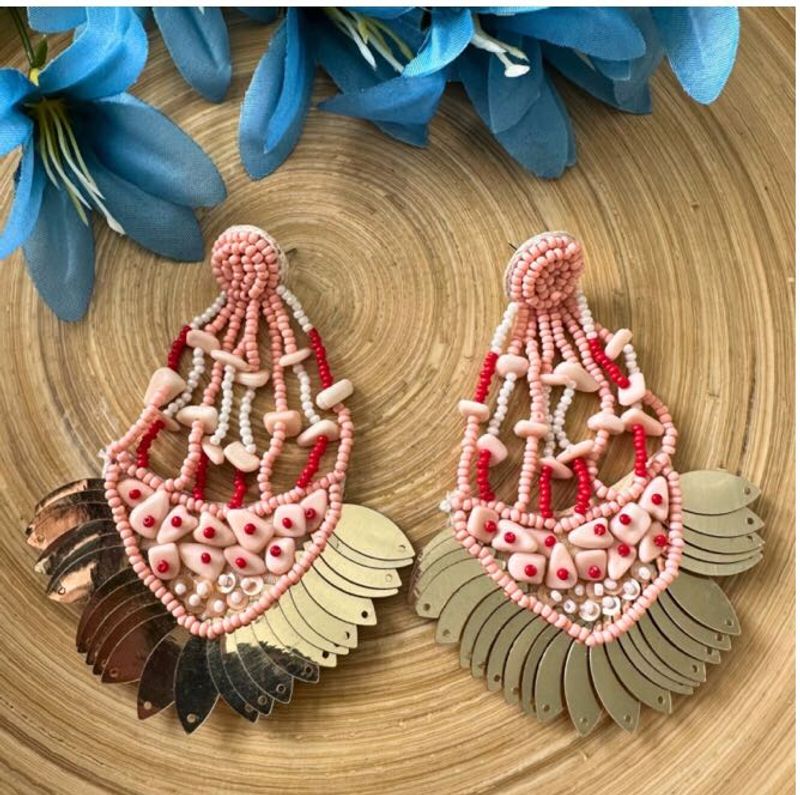 Stone beaded Earrings