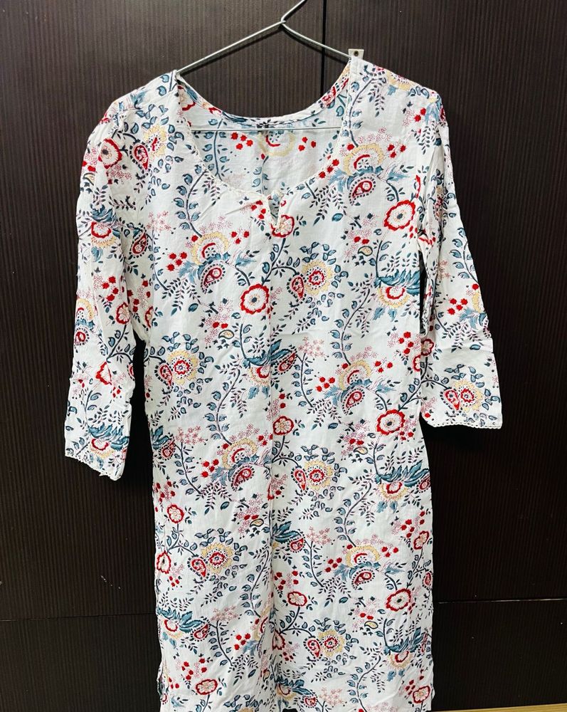 Floral Print Kurti