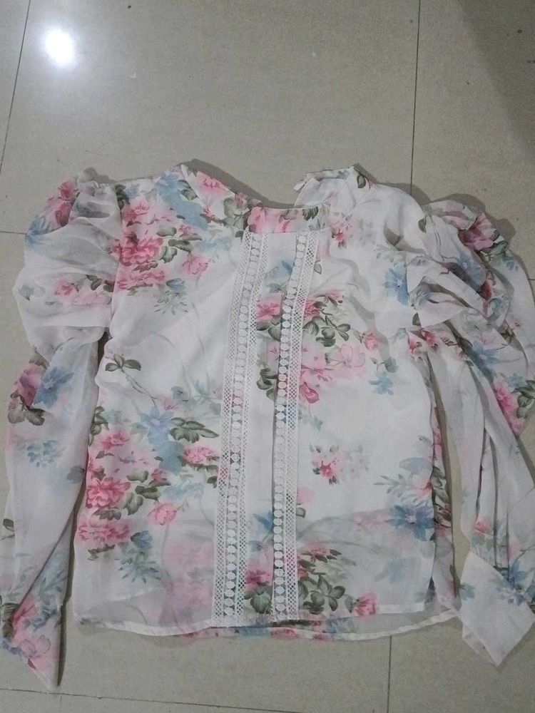 Floral Print Top
